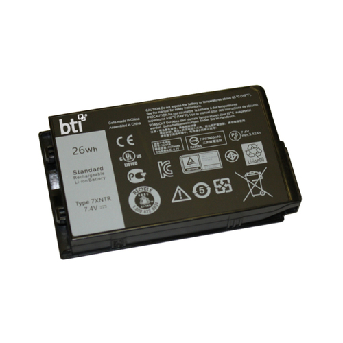 Replacement Battery for DELL LATITUDE 12 7202 Rugged Tablet replacing OEM part numbers 7XNTR FH8RW // 7.4V 3420mAh – Battery Technology