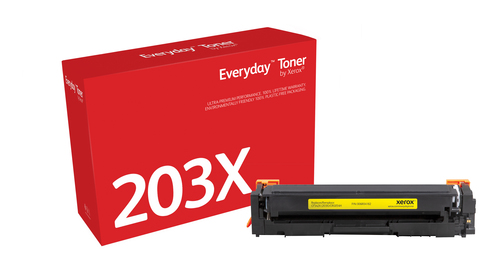 TONER HIGH YIELD YELLOW CARTRIDGE EQUIVALENT TO HP 203X – Xerox