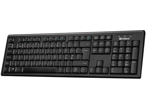 WIRED USB OFFICE KEYBOARD NORD – Sandberg