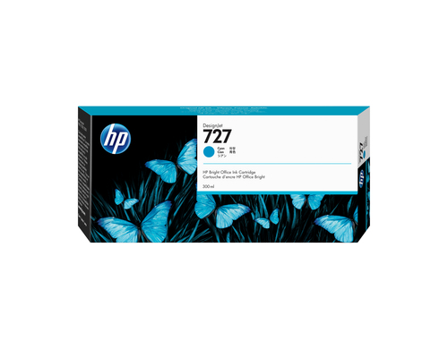 INK CARTRIDGE NO 727 CYAN 300ML – HP Inc