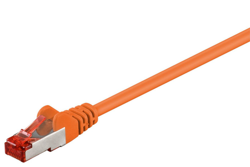 F/UTP CAT6 0.25M ORANGE PVC – MicroConnect