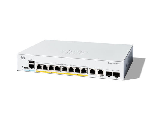 CATALYST 1200 8-PORT GE POE EXT PS 2X1G COMBO – Cisco Systems