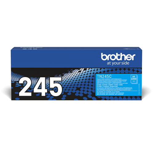TN-245C TONER CARTRIDGE CYAN F. HL-3140/3150/3170 F.2200 P – Brother