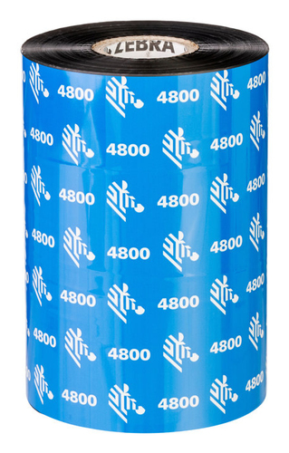 RIBBON 4800 RESIN 80MM 450 METERS C-25MM BOX OF 12 – Zebra Technologies