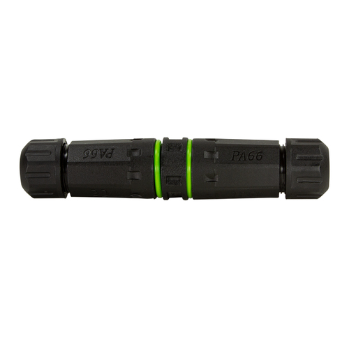 Waterproof fiber optic Duplex LC connector with 2 cable glands – LogiLink