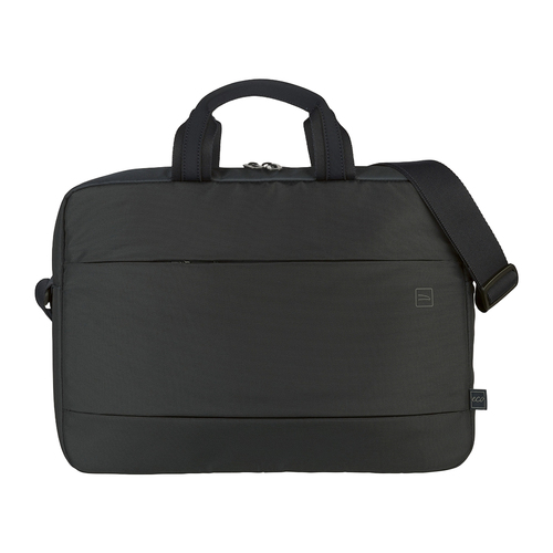 LIGHTWEIGHT FABRIC BAG MADE FROM RECYCLED PLASTIC WITH A COMPACT AND MODERN DESIGN FOR 15.6 LATOP AN – TUCANO