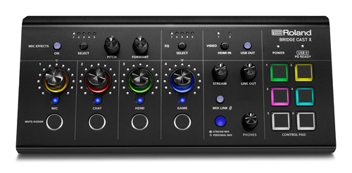 Dual Bus Streaming Mixer and Video Capture – Roland Systems Group