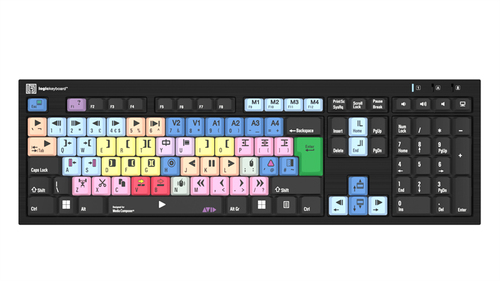 Avid Media Composer PC Slim Nero UK – LogicKeyboard