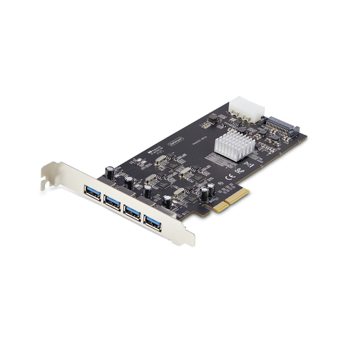 4-Port USB-A PCIe Card USB 3.2 5Gbps – StarTech.com