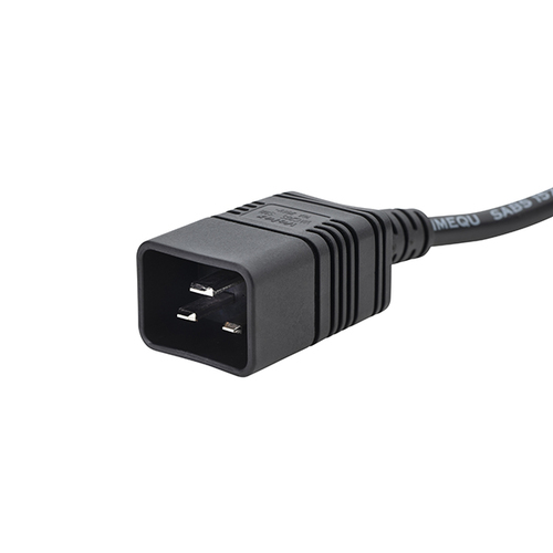 2M C20 TO C19 EXTENSION MALE TO FEMALE MAS POWER CABLE BLACK – Group Gear