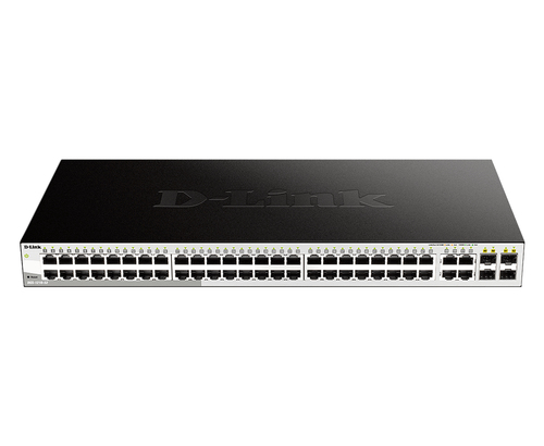 52-Port Gigabit Smart Managed Switch including 4 x 100/1000Mbps Combo Ports – D-Link Systems