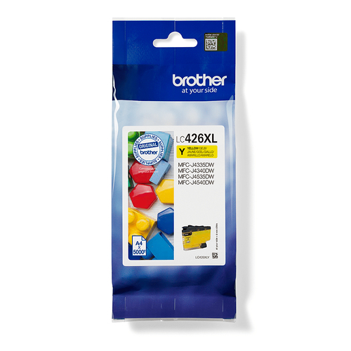 Yellow High Yield Ink Cartridge – Brother