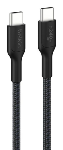 USB-C TO USB-C 240W 2.0 BRAIDED PCR 2M BLACK – Belkin Components