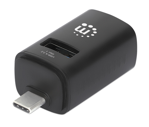 USB-C DOCK/HUB 3-PORT COMPACT 3X USB-A USB 3.0 BUS POWER BLACK – INTELLINET