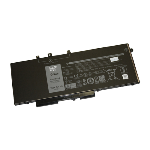0GJKNX compatible 68Wh 4-cell battery for Latitude 5580 5480 5280 5290 5490 5491 5495 5591 Precision 3530 7520 – Battery Technology