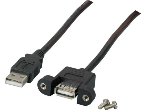 USB2.0 EXTENSION A-A M-F 1,8M – MicroConnect