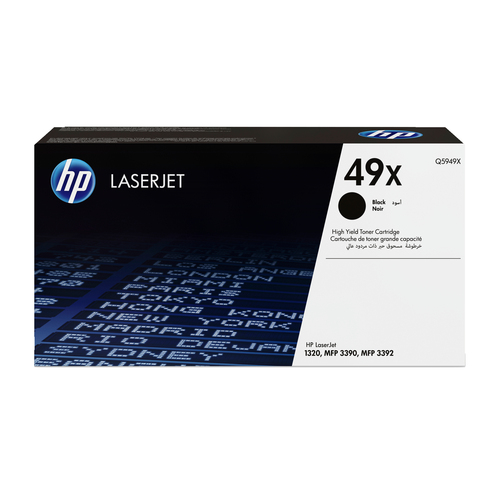 TONER CARTRIDGE 49X BLACK F/ LASERJET 1320 – HP Inc