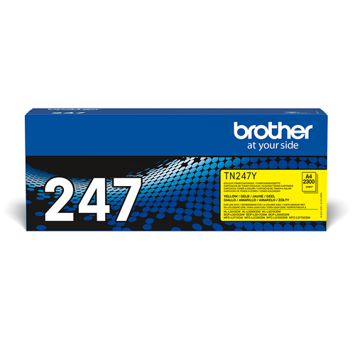 TN-247Y JUMBO TONER YELLOW 2300 F/ DCP-L3510CDW L3550CDW – Brother