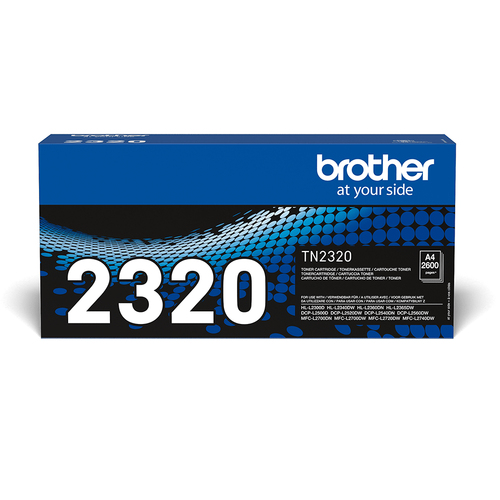 TN-2320 toner zwart high capacity 2.600pagina's 1-pack – Brother