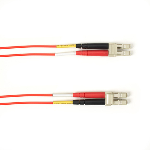 10 GIG MM FO PATCH CABLE DUPLX; LSZH; RD; LCLC – Black Box