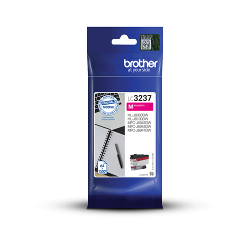 LC-3237M INK CARTRIDGE MAGENTA F/HL-J6000DW/J6100DW MFC-J5945DW – Brother