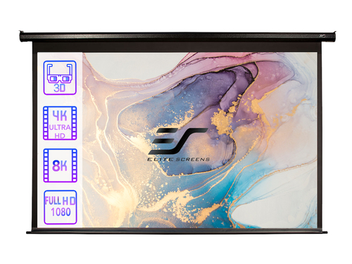 Electric Standard 186cm x 105cm Viewing Area Top Drop 20cm 84" Diagonal 16:9 Format Black Case Spectrum Series – Elite Screens Inc