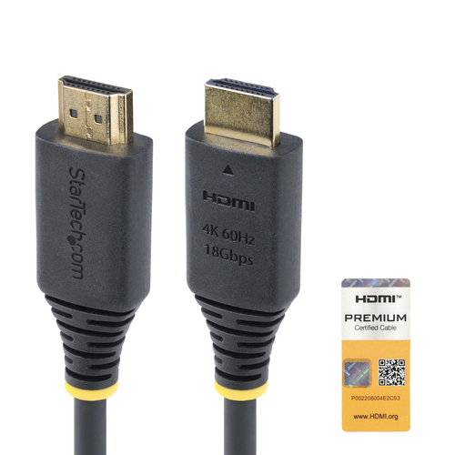 PREMIUM CERTIFIED HDMI CABLE 2M HDMI CORD/4K 60HZ/HDR10/ARC – StarTech.com