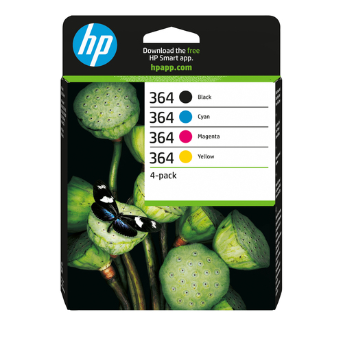 INK CARTRIDGE NO 364 B/C/M/Y COMBO 4-PACK – HP Inc