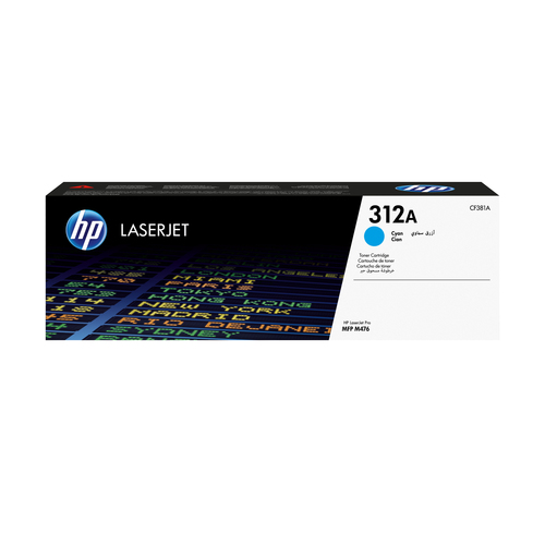 TONER CARTRIDGE 312A CYAN – HP Inc