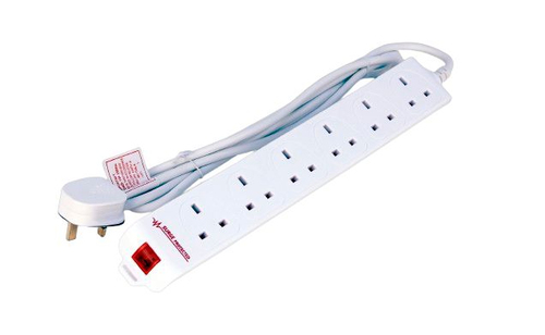 6-way UK Surge Protected – MicroConnect