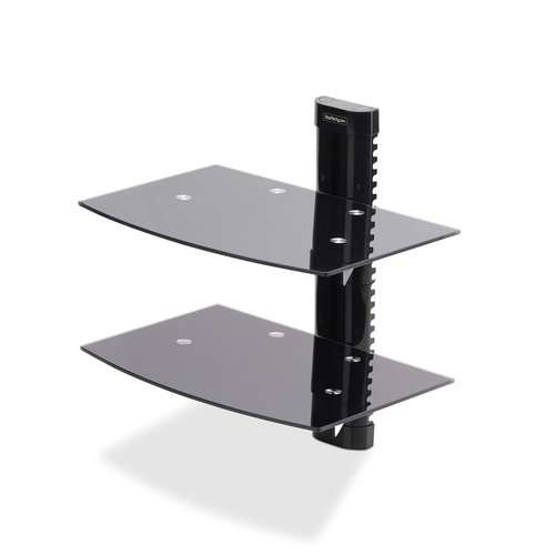 Dual Floating Wall-Mounted AV Shelves – StarTech.com