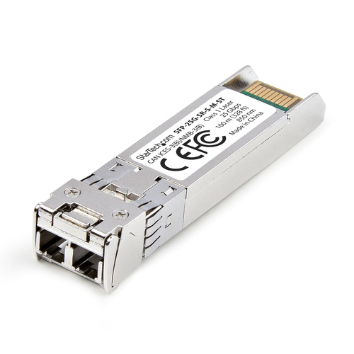 MSA-COMPLIANT SFP-25G-SR-S SFP28 MODULE, 25GBPS MULTIMODE FIBER (MMF), 100M (328 – StarTech.com