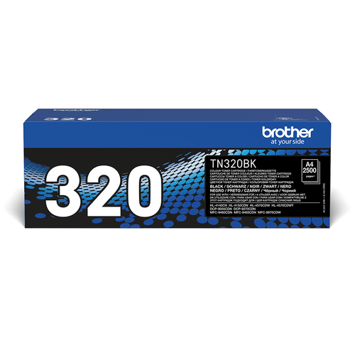 TN-320BK TONER CARTRIDGE BLACK HL-4150CDN/4570CDW/4570CDWT – Brother