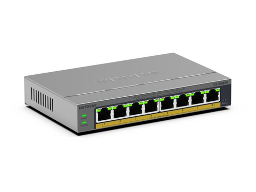 8PT GB PLUS SWCH W/POE+GS108EPP – Netgear
