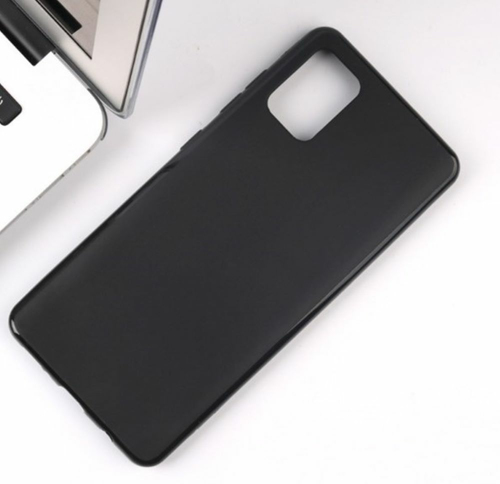 Samsung A51 Brushed Silicone - Black – JLC