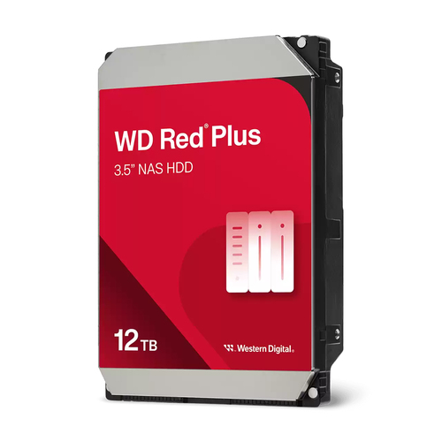 HDD Red Plus 12TB 3.5 SATA 512MB – Western Digital