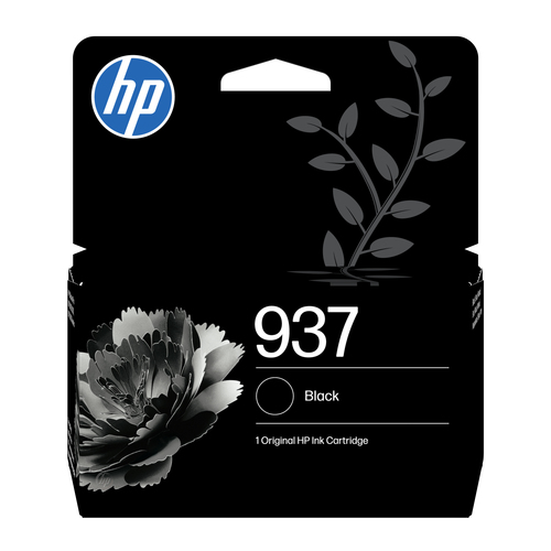 937 Black Original Ink Cartridge – HP Inc