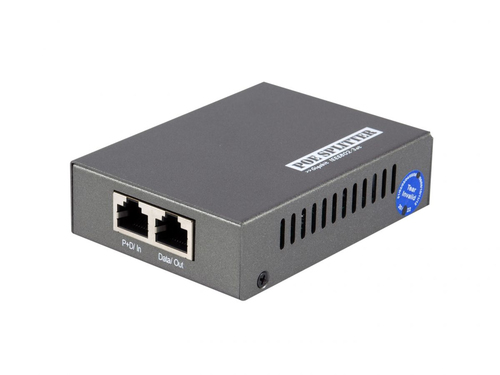 LevelOne 5-12V DC Gigabit PoE-Plus Splitter- Compact splitter supports Gigabit speeds- Automatically detects PoE terminals and supplies inline power- Easily install non-PoE devices where a power outlet is not available- Reduce installation and network equ – Digital Data Communications