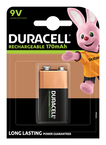Duracell Rechargeable 9V 1 Pack – Duracell
