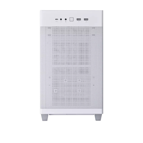 Asus Prime AP201 Gaming Case w/ Tempered Glass Window Micro ATX USB-C Tool-free Panels 338mm GPU & 360mm Radiator Support White – ASUSTeK COMPUTER