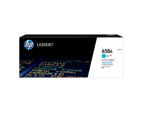 HP 658A CYAN LASERJET TONER CARTRIDGE – HP Inc