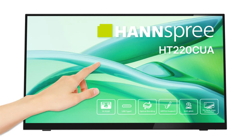 21.45 LED touch IPS 75Hz USBC HDMI – Hannspree
