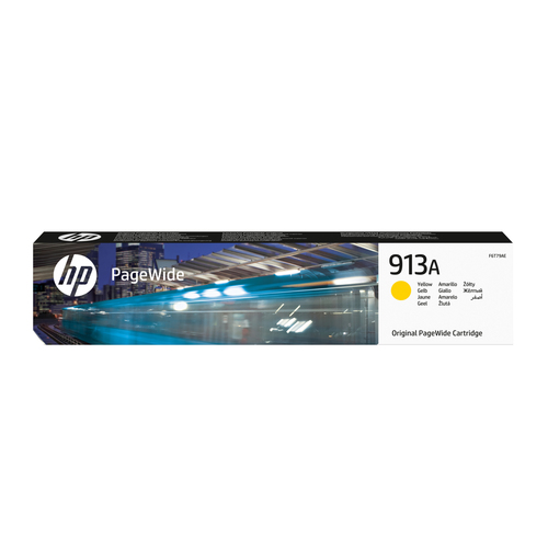 INK CARTRIDGE NO 913A YELLOW PAGEWIDE – HP Inc
