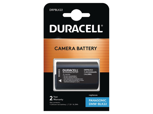 Camera Battery 7.2V 2250mAh – Duracell