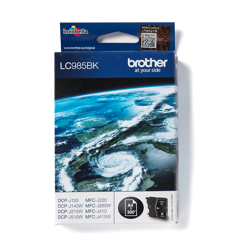 LC-985BK INK CARTRIDGE BLACK F/ MFC-J615W – Brother