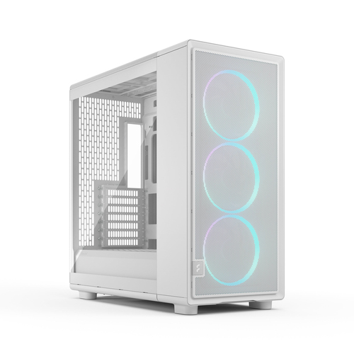 Case Epoch XL White TG RGB Clear Tint – Fractal Design