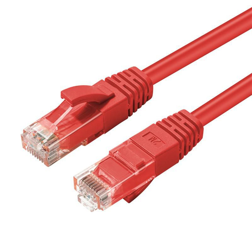 UTP CAT6 0.5M RED LSZH – MicroConnect