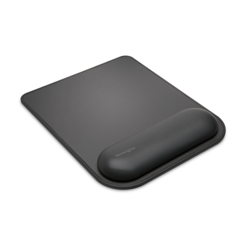ERGOSOFT MOUSEPAD W. WRIST REST FOR STANDARD MOUSE BLACK – KENSINGTON