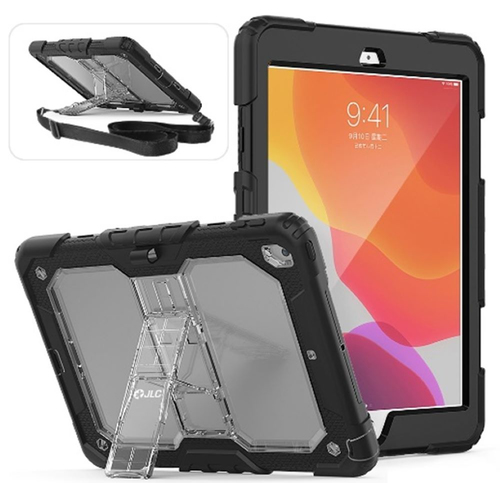iPad 10.2 2021 (9th Gen) JLC Warrior (Clear Back) - Black – JLC