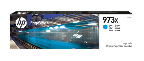 INK CARTRIDGE NO 973X CYAN PAGEWIDE / HIGH YIELD – HP Inc